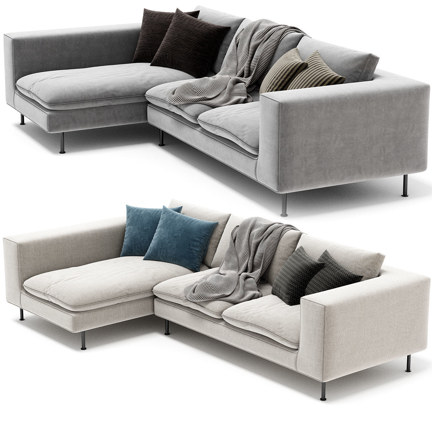 Mohd Selection Carnaby Modular Sofa 3D model_2