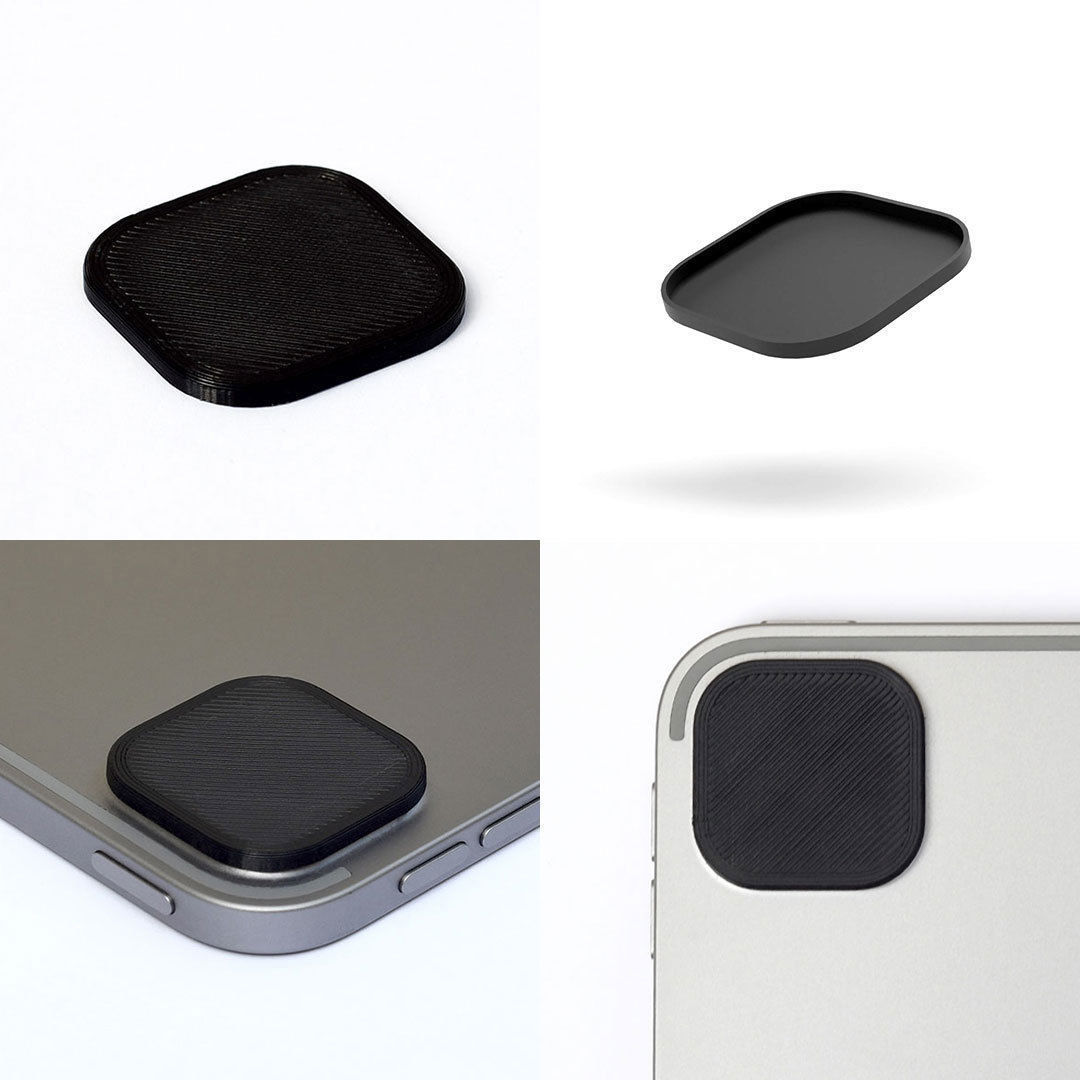 Apple iPad Pro Camera Lens Protector Cover 3D print model_2