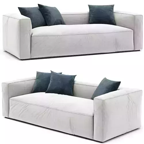 Grand 2 Sitssoffa Sandshell Sofa