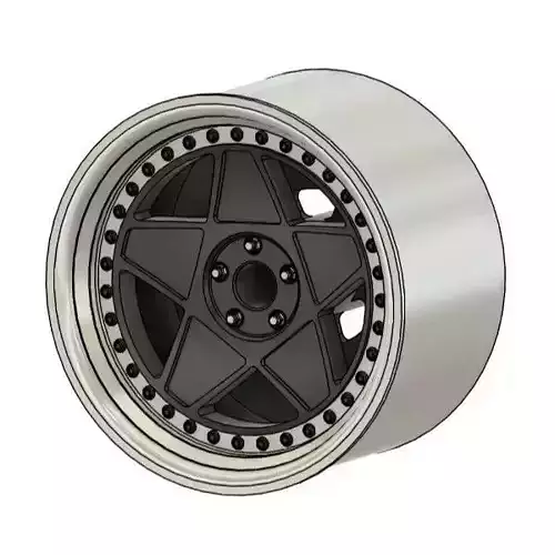 3SDM 3 05 RIMS FOR DIECAST 64 SCALE