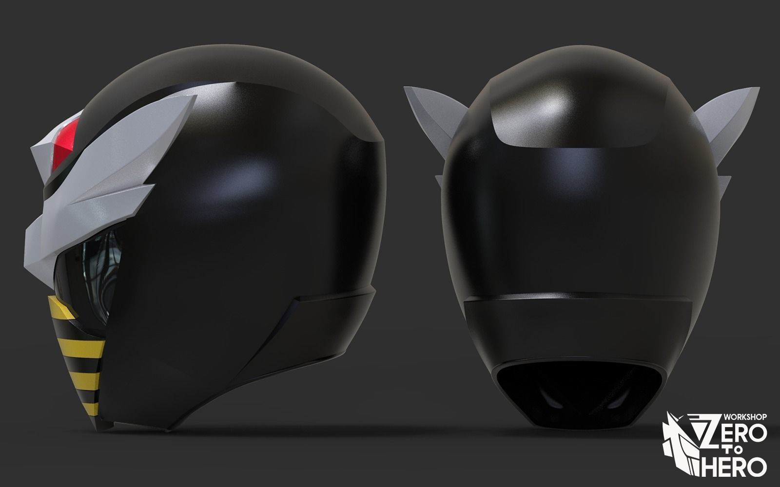 Super Sentai King - Ohger Hachi Helmet 3D print model_1