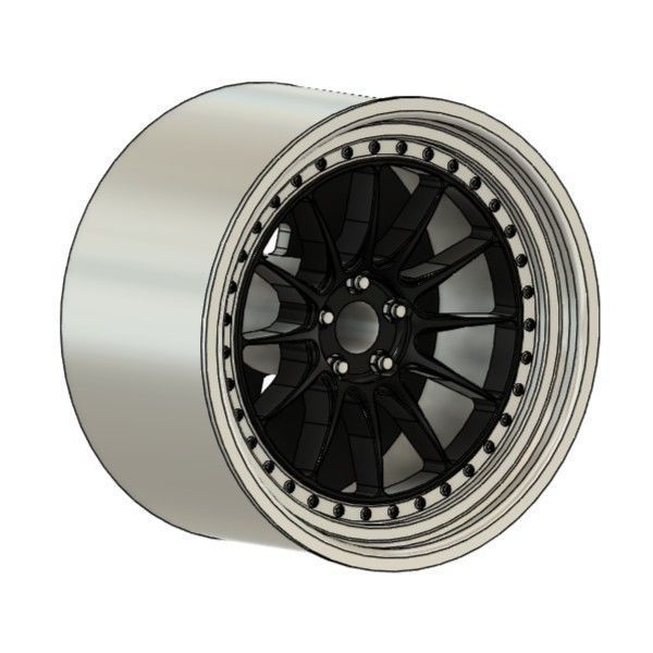 3SDM 3 41 RIMS FOR DIECAST 64 SCALE 3D model 3D printable | CGTrader