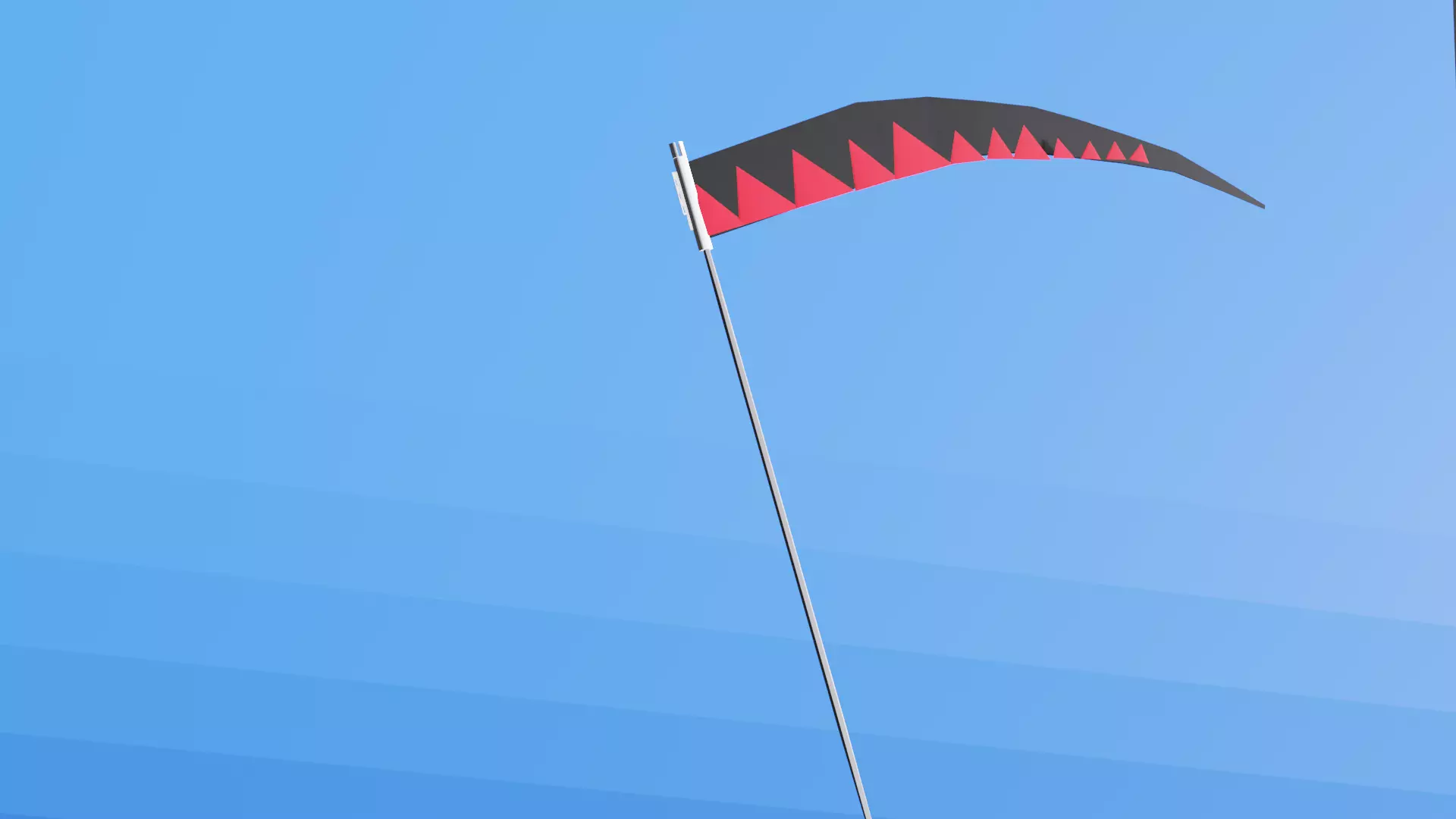 Scyth from Soul Eater Free low-poly 3D model