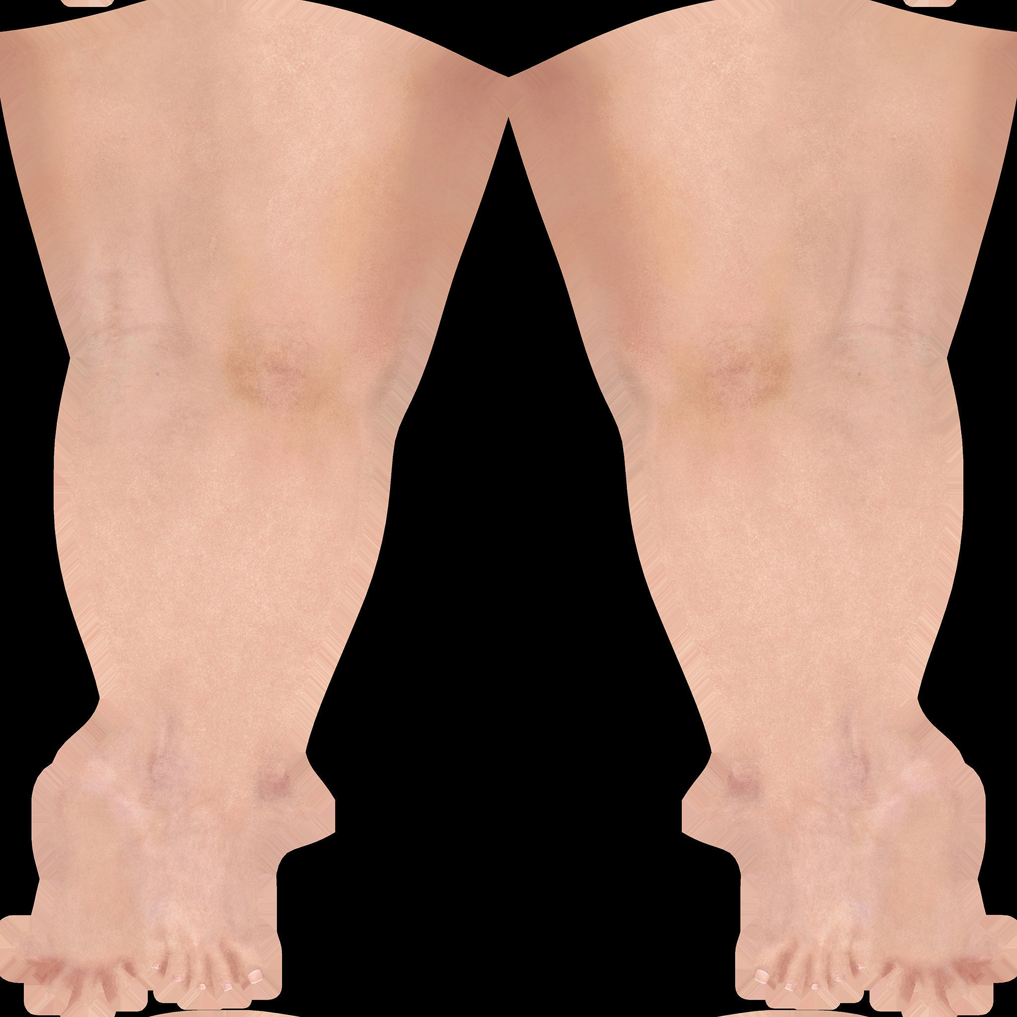 ladies biker jacket Low-poly 3D model_20