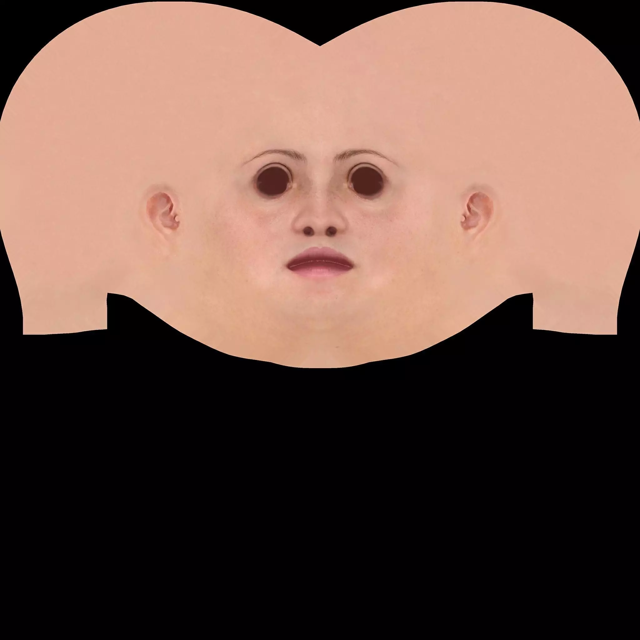 ladies biker jacket Low-poly 3D model_23