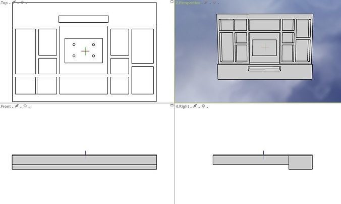 LED Wall-1-0000-3-22 3D model