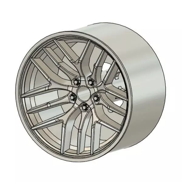 BBS CCR RIMS FOR DIECAST 64 SCALE 3D print model_0