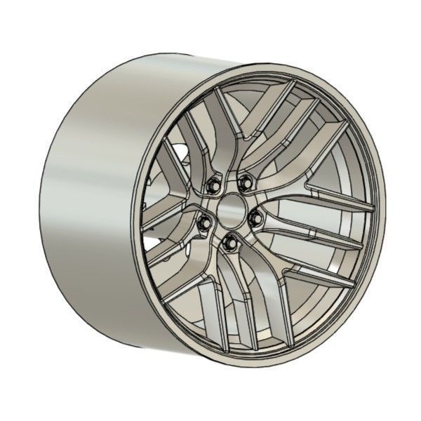 BBS CCR RIMS FOR DIECAST 64 SCALE 3D print model_1