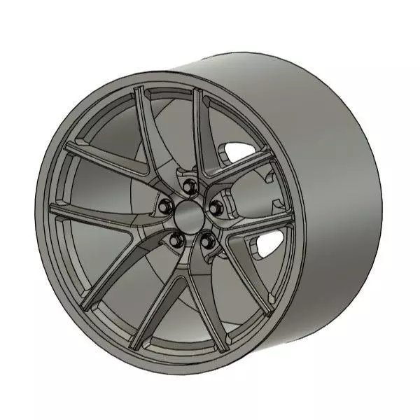 BBS CIR RIMS FOR DIECAST 64 SCALE 3D print model