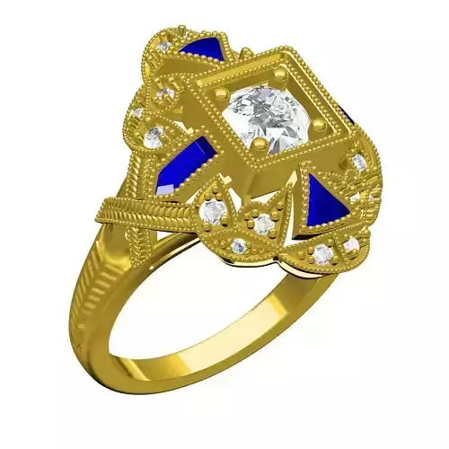 Antique Art Deco Vintage Ring