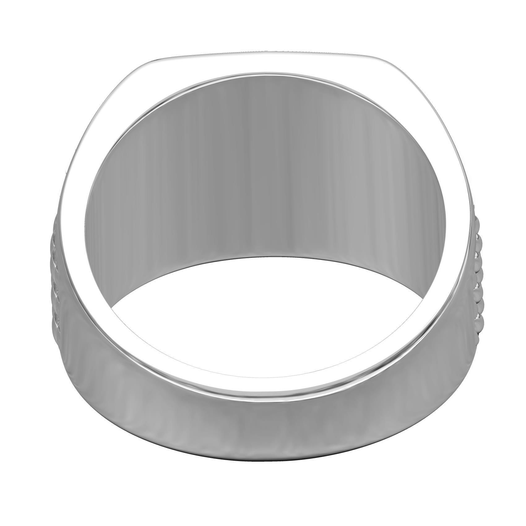 Twisted Wire Spinner Ring for Men 3D print model_7