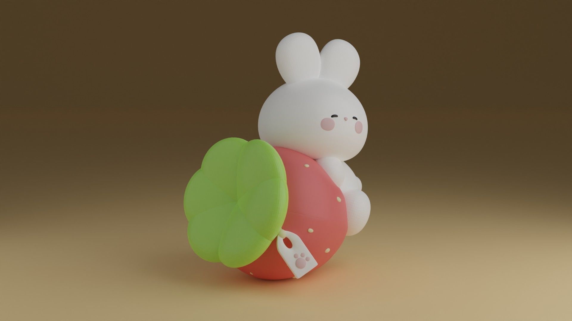 bunny 3D print model_6