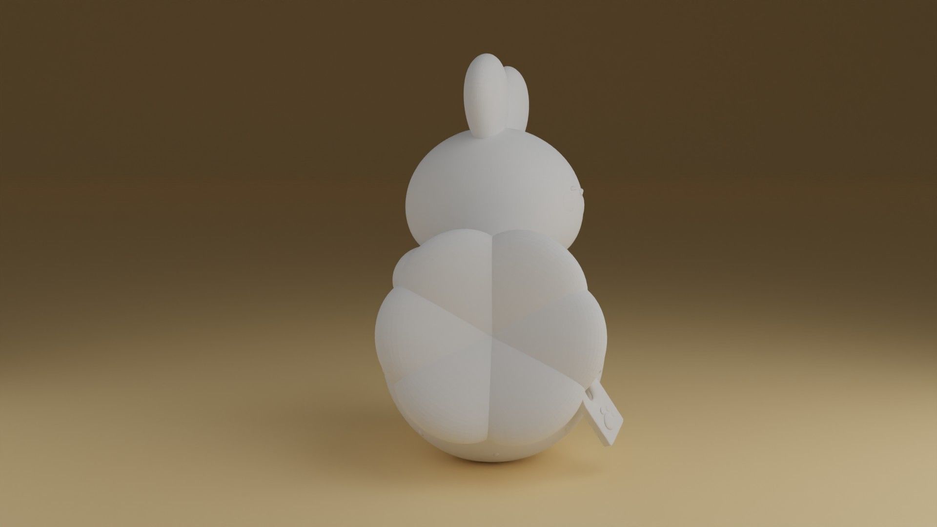 bunny 3D print model_12