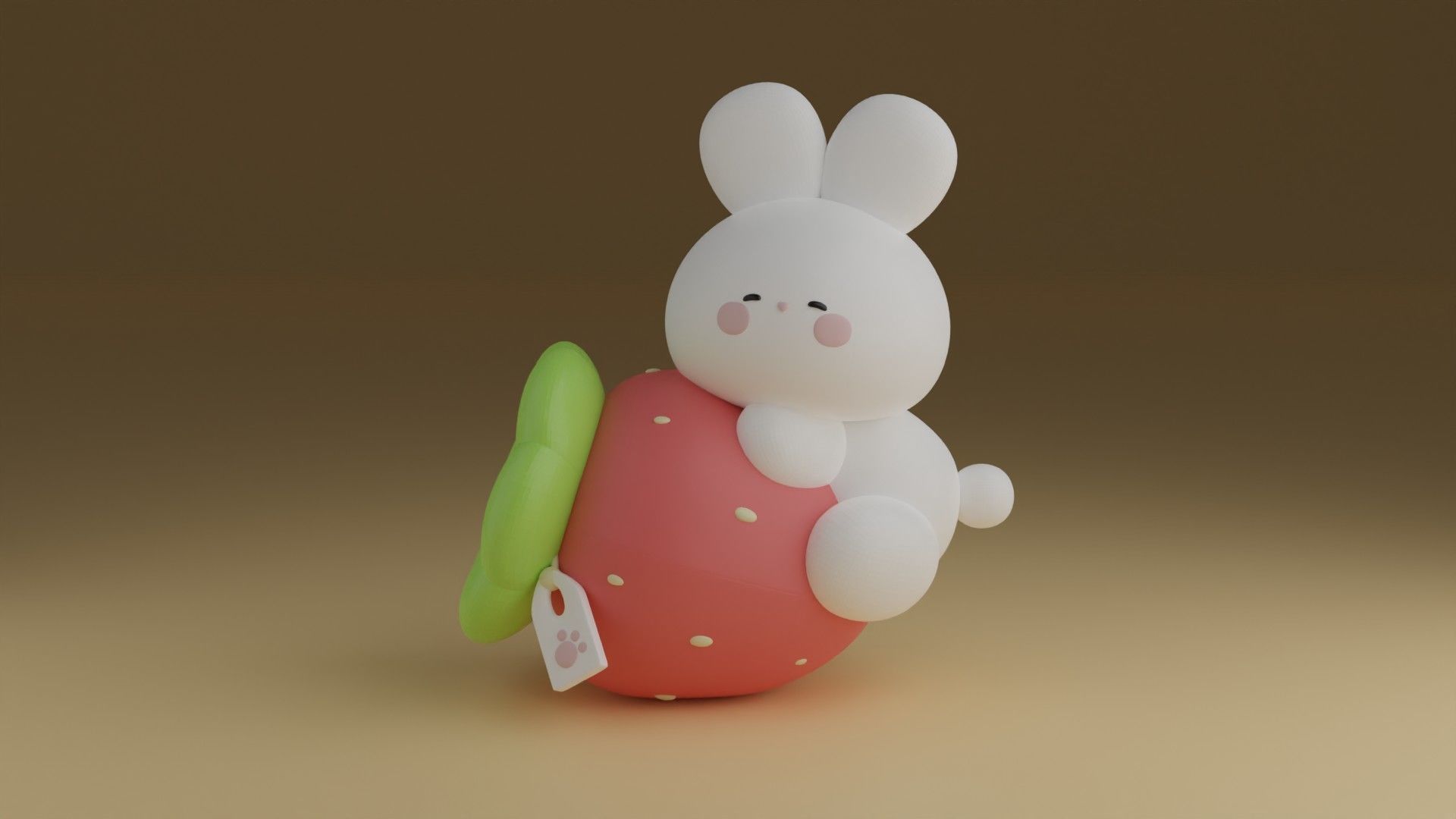 bunny 3D print model_17