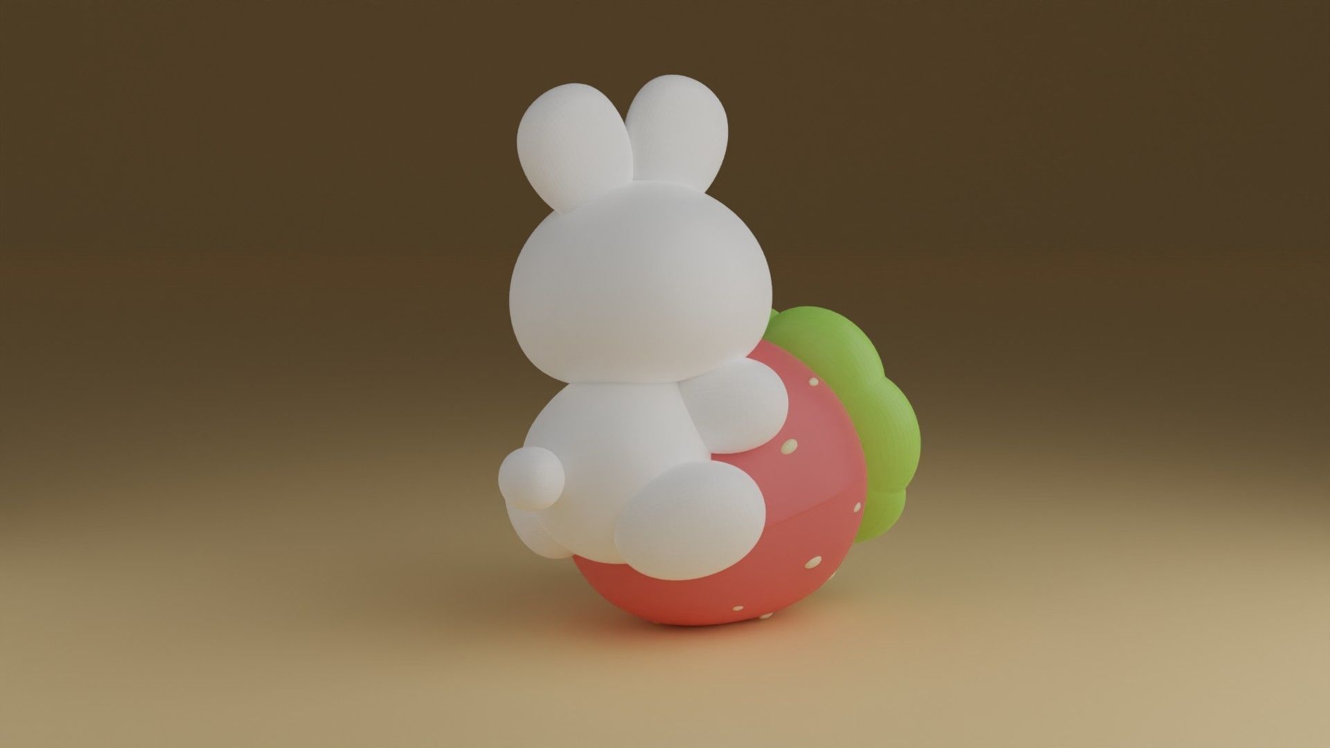 bunny 3D print model_2