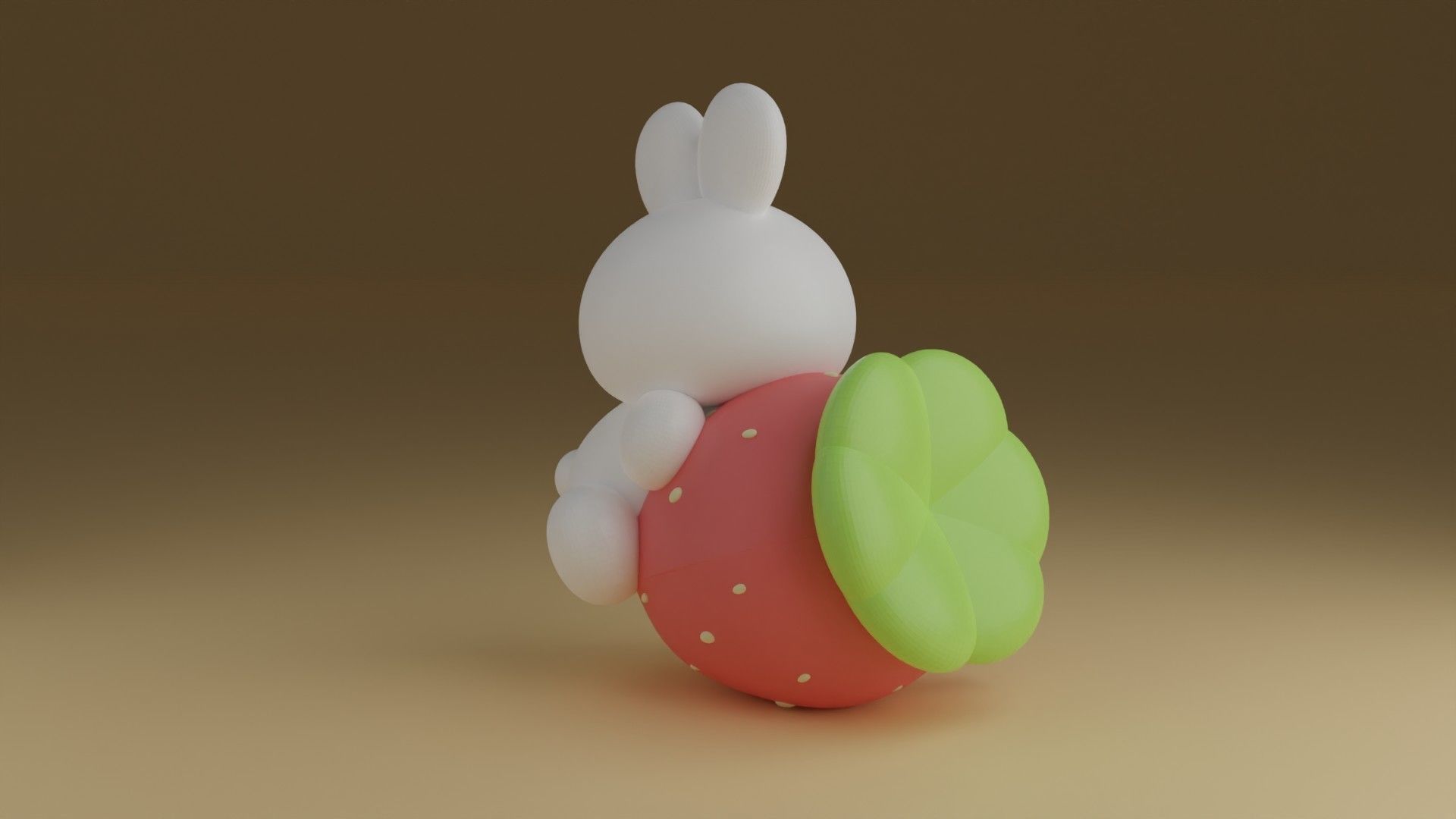 bunny 3D print model_20