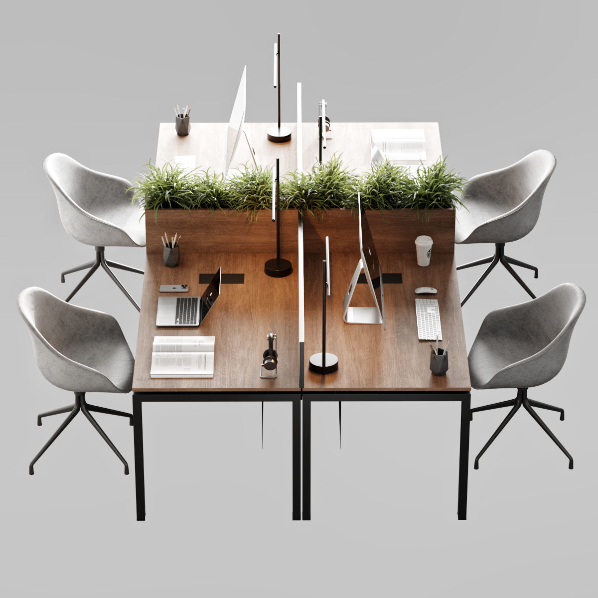 Workplace 15 3D model_2