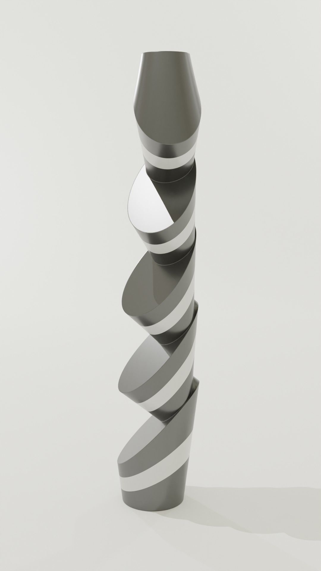 Structural vase 3D print model_2