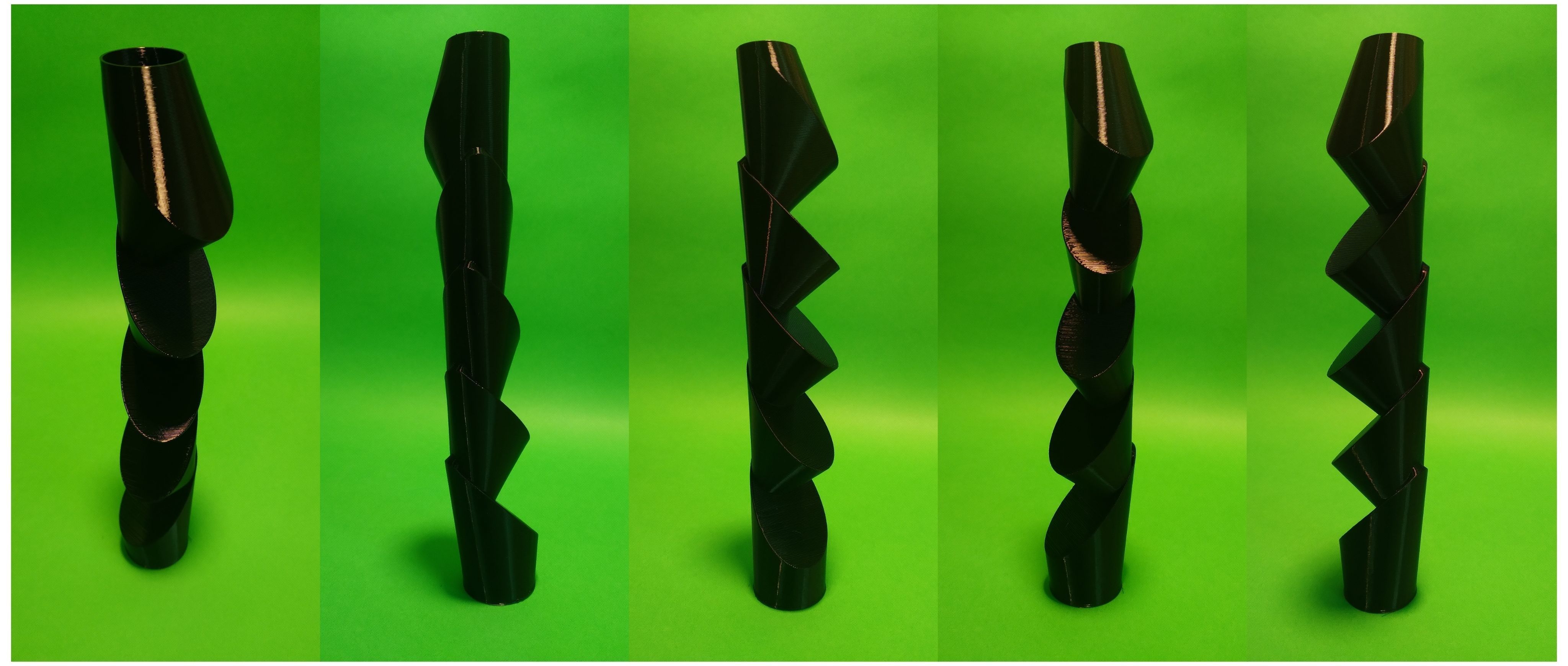 Structural vase 3D print model_1