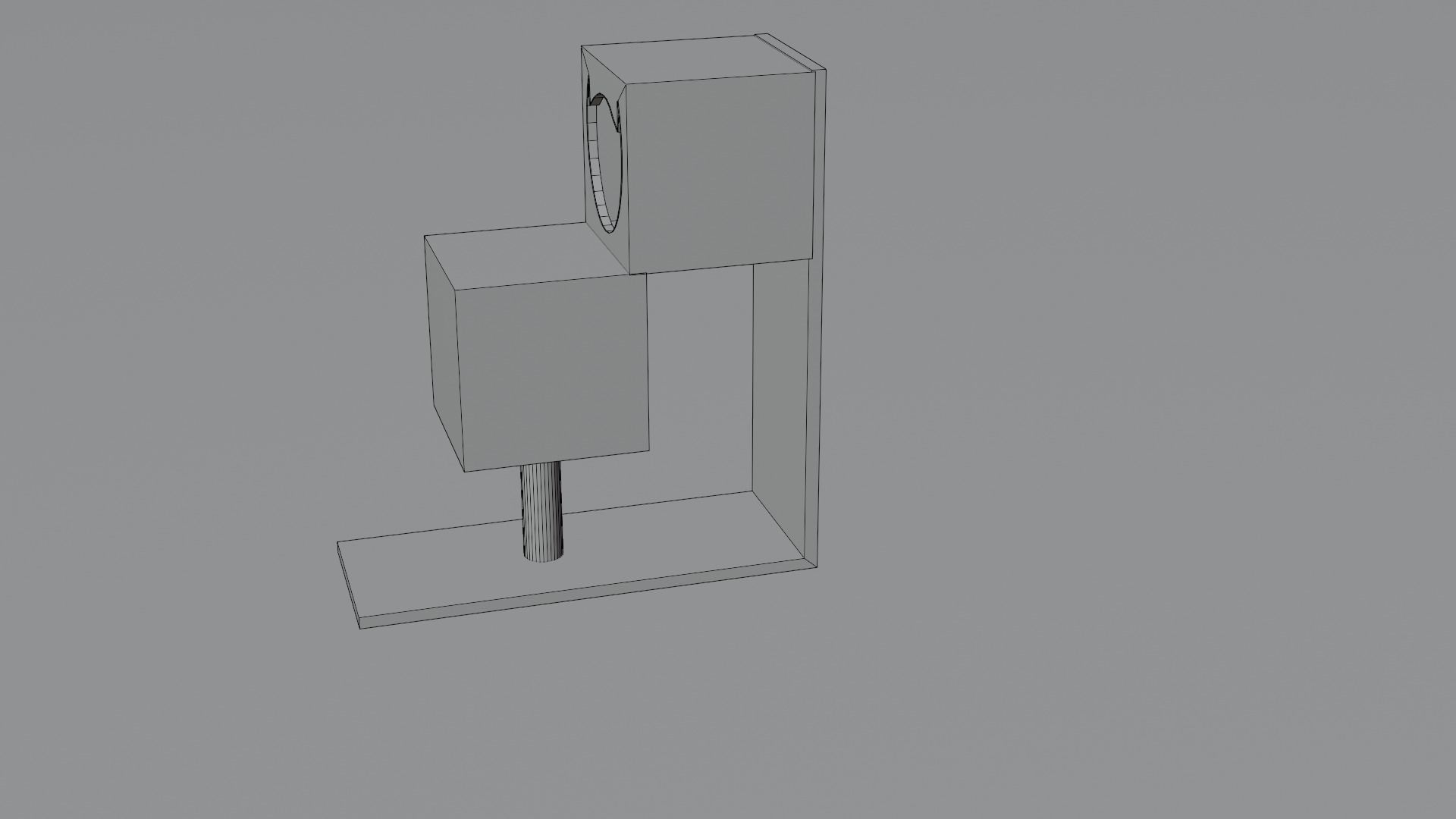 cat house 3D model_5