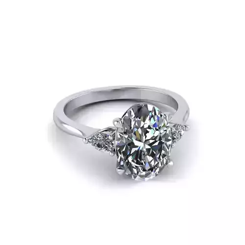 Nice Wedding Oval Ring