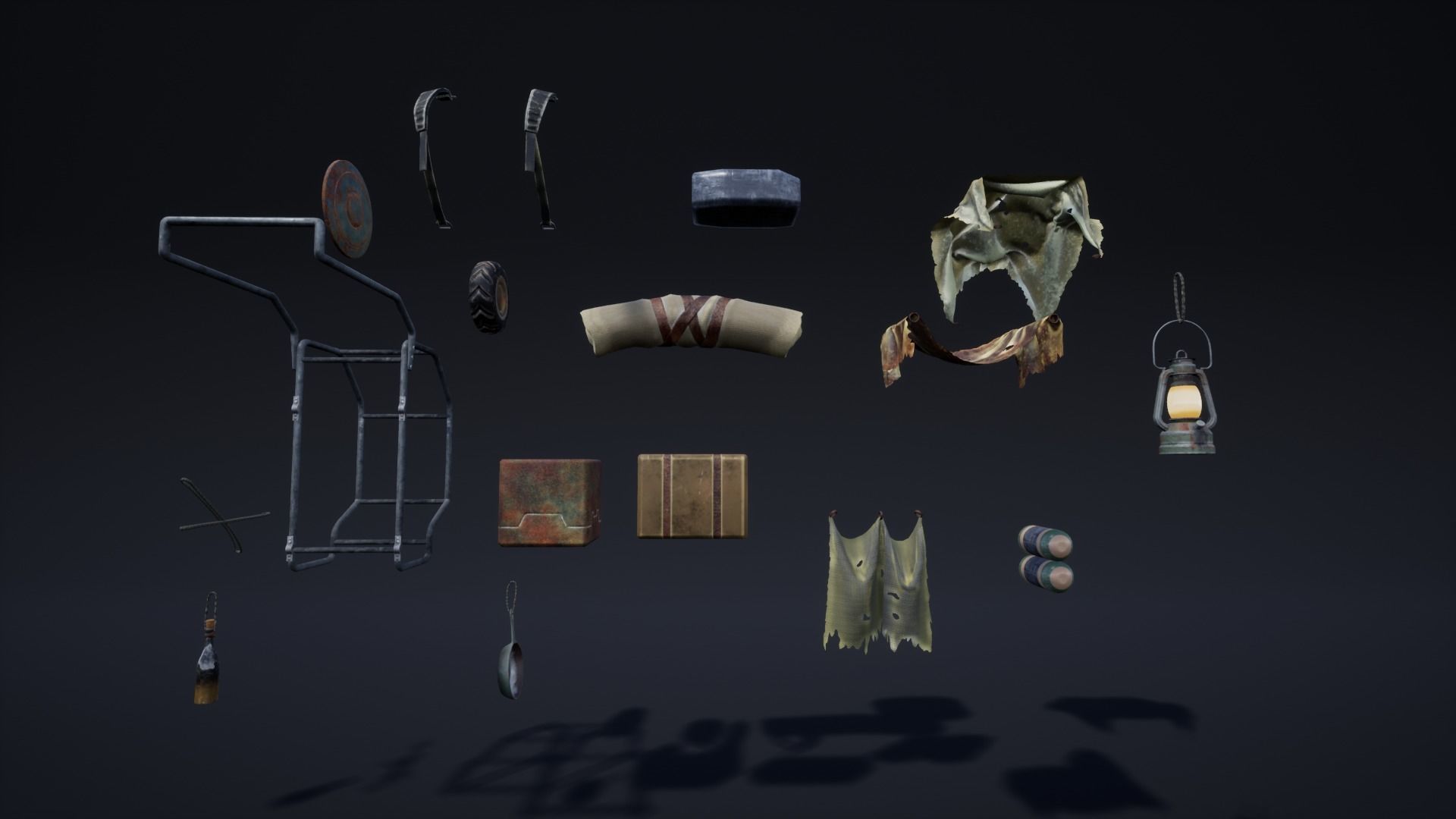 SCI-FI MERCENARY 04 SELLER Low-poly 3D model_11