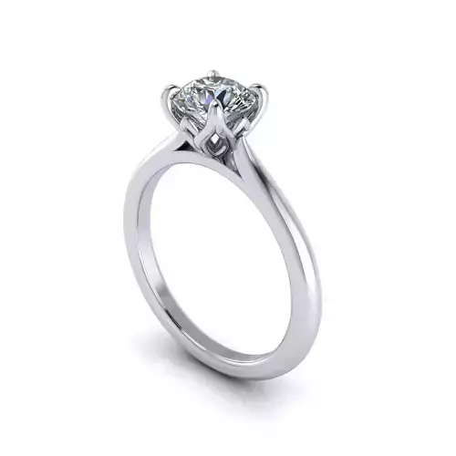 Solitaire Tiffany Diamond Ring