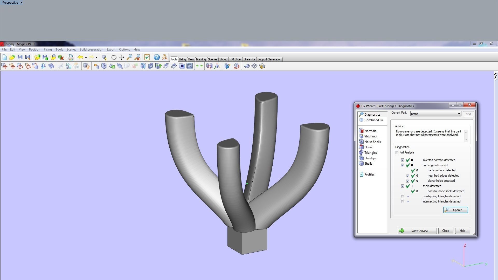 solitaire ring by pear 16 5mm 3D print model_10