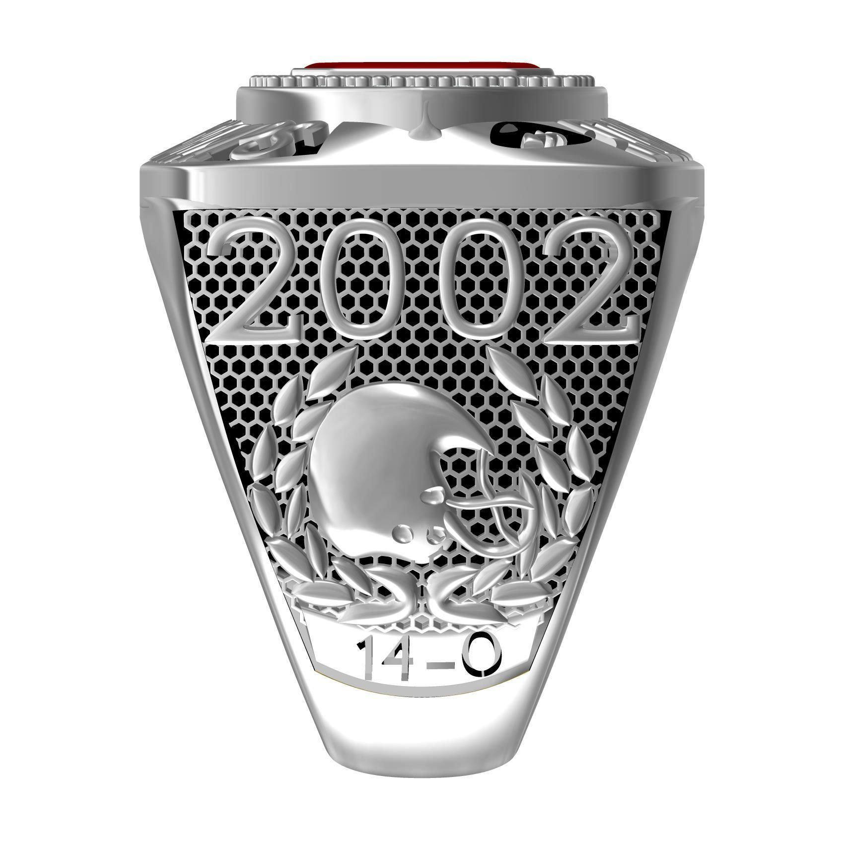 Ohio State Championship Ring 3D print model_6