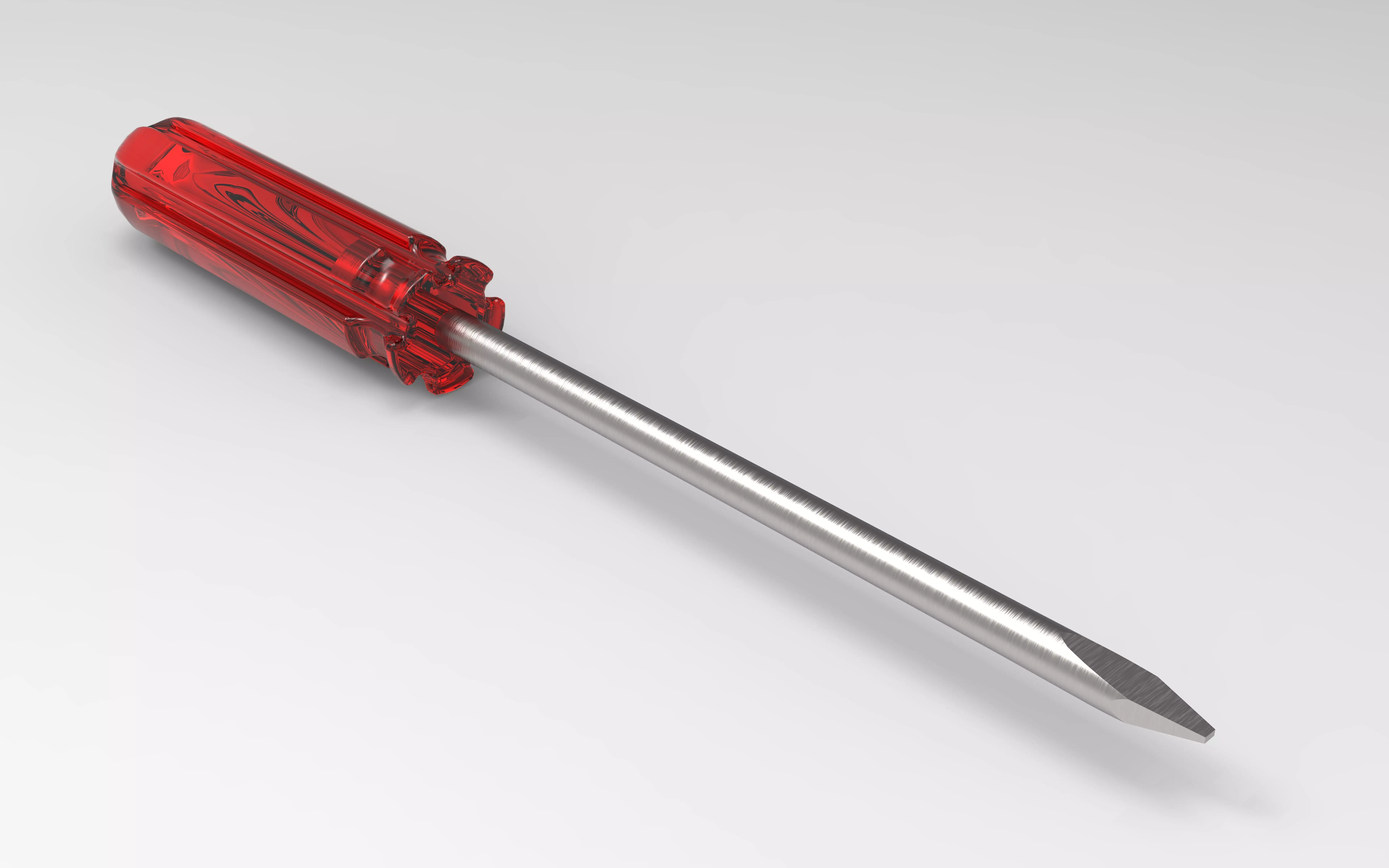 Screw driver Free 3D model_0