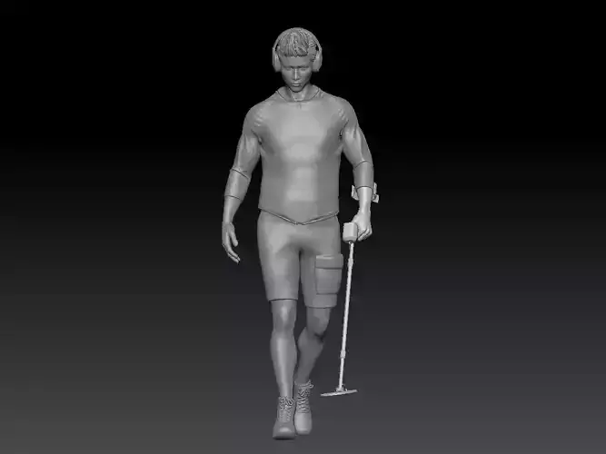 METAL DETECTOR MALE 1 3D print model