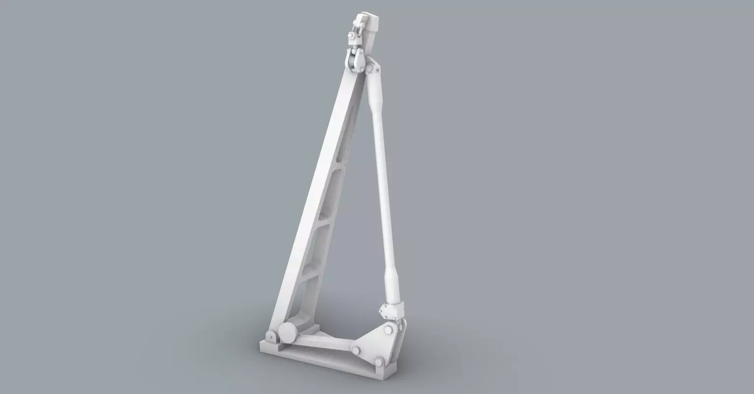 PM Boat Davit 3D print model_0