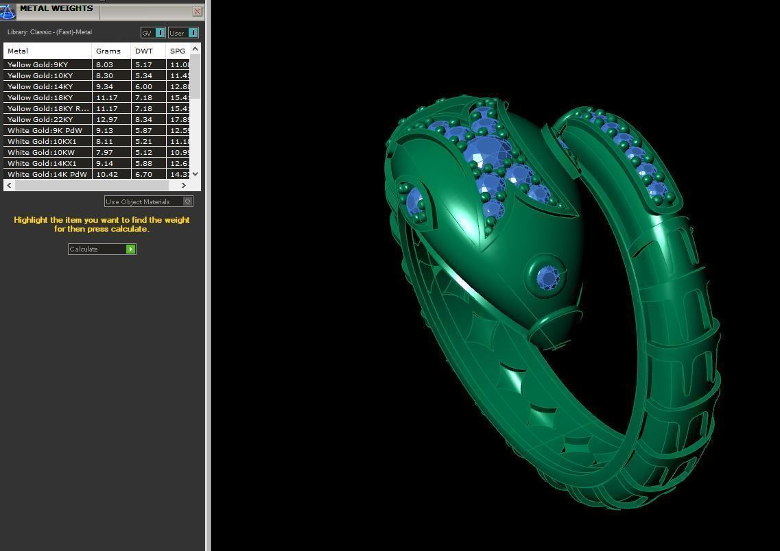 Enamel snake ring 3D print model 3D print model_13