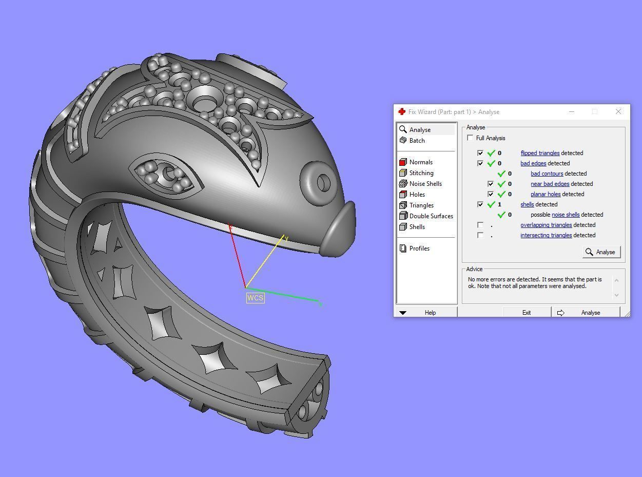 Enamel snake ring 3D print model 3D print model_16