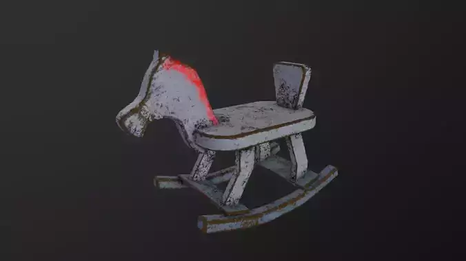 Old HorseToy 3D Model