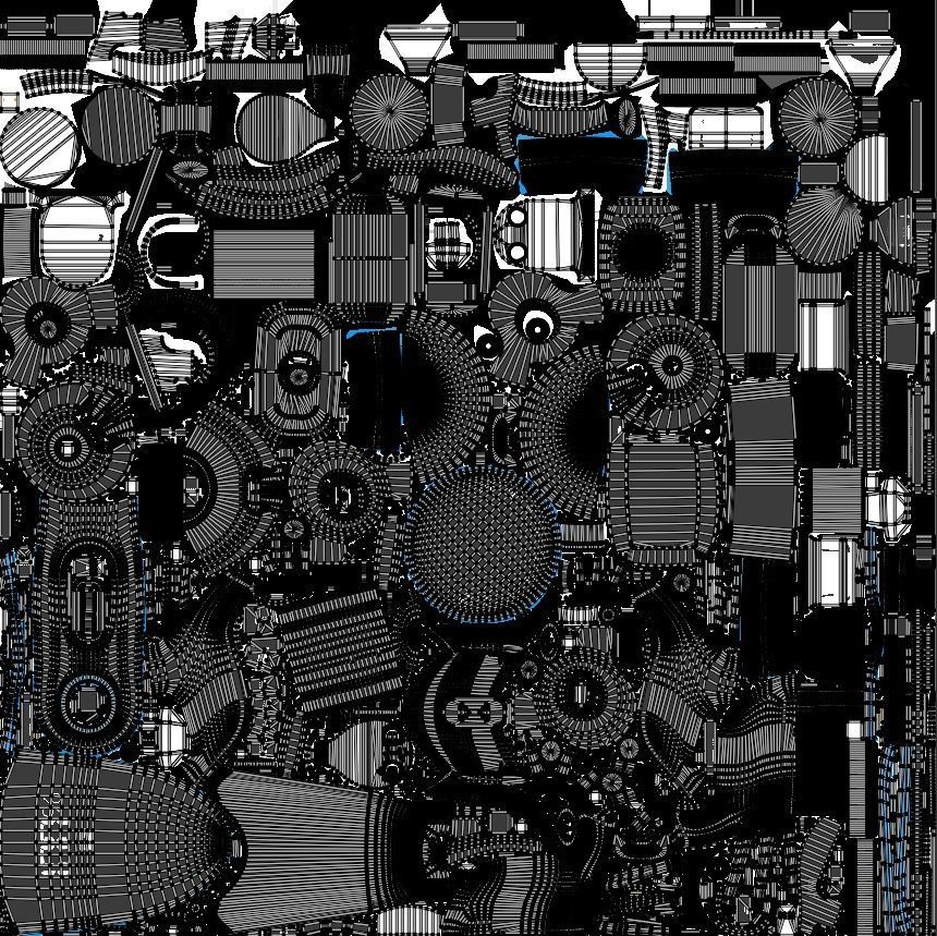 Hair Clipper Trimmer 3D Model 3D model_12