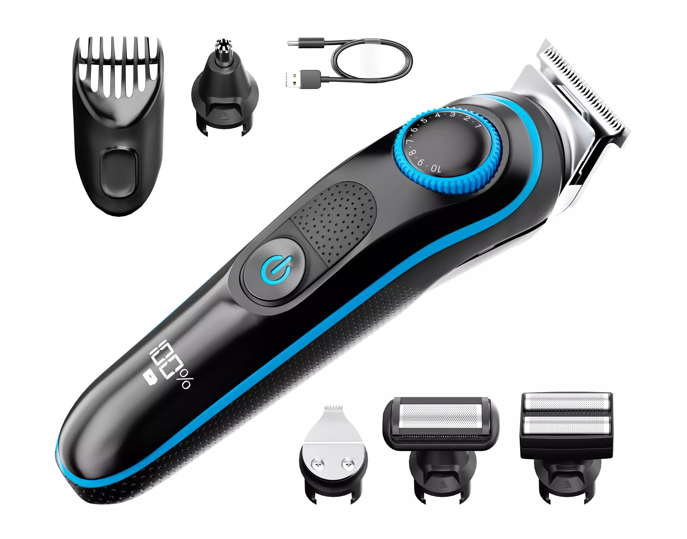 Hair Clipper Trimmer 3D Model 3D model_0