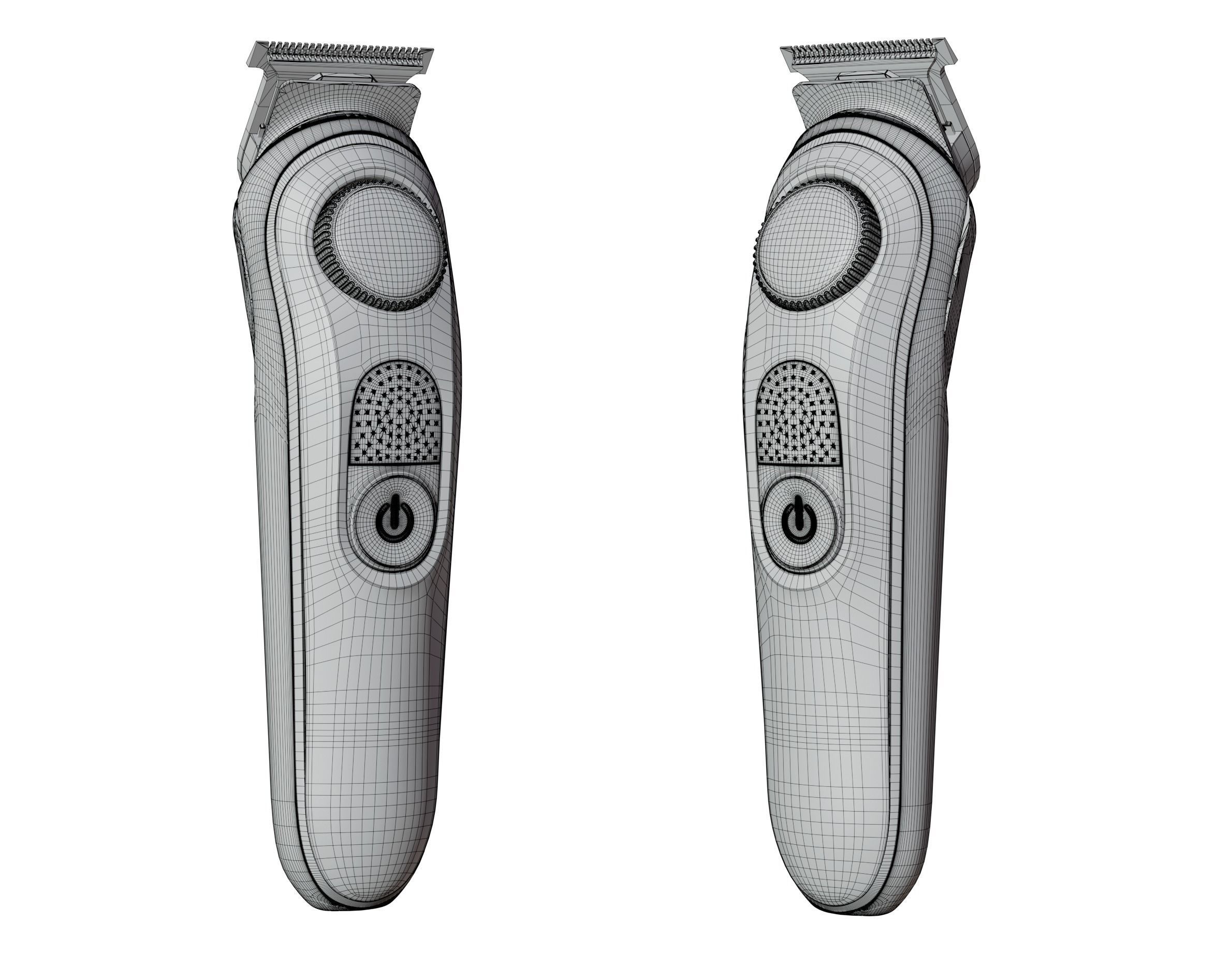 Hair Clipper Trimmer 3D Model 3D model_10