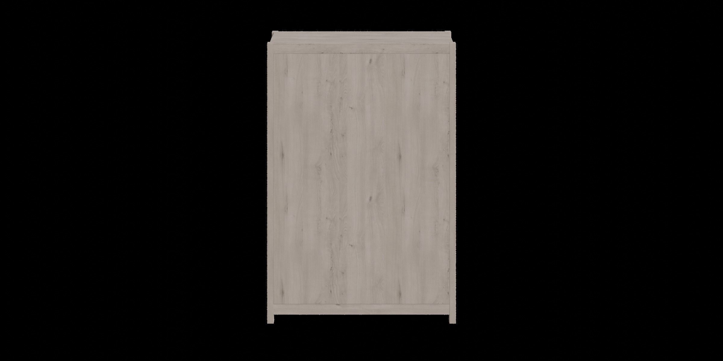 Light Gray Wooden Shelf Storage Low-poly 3D model_10