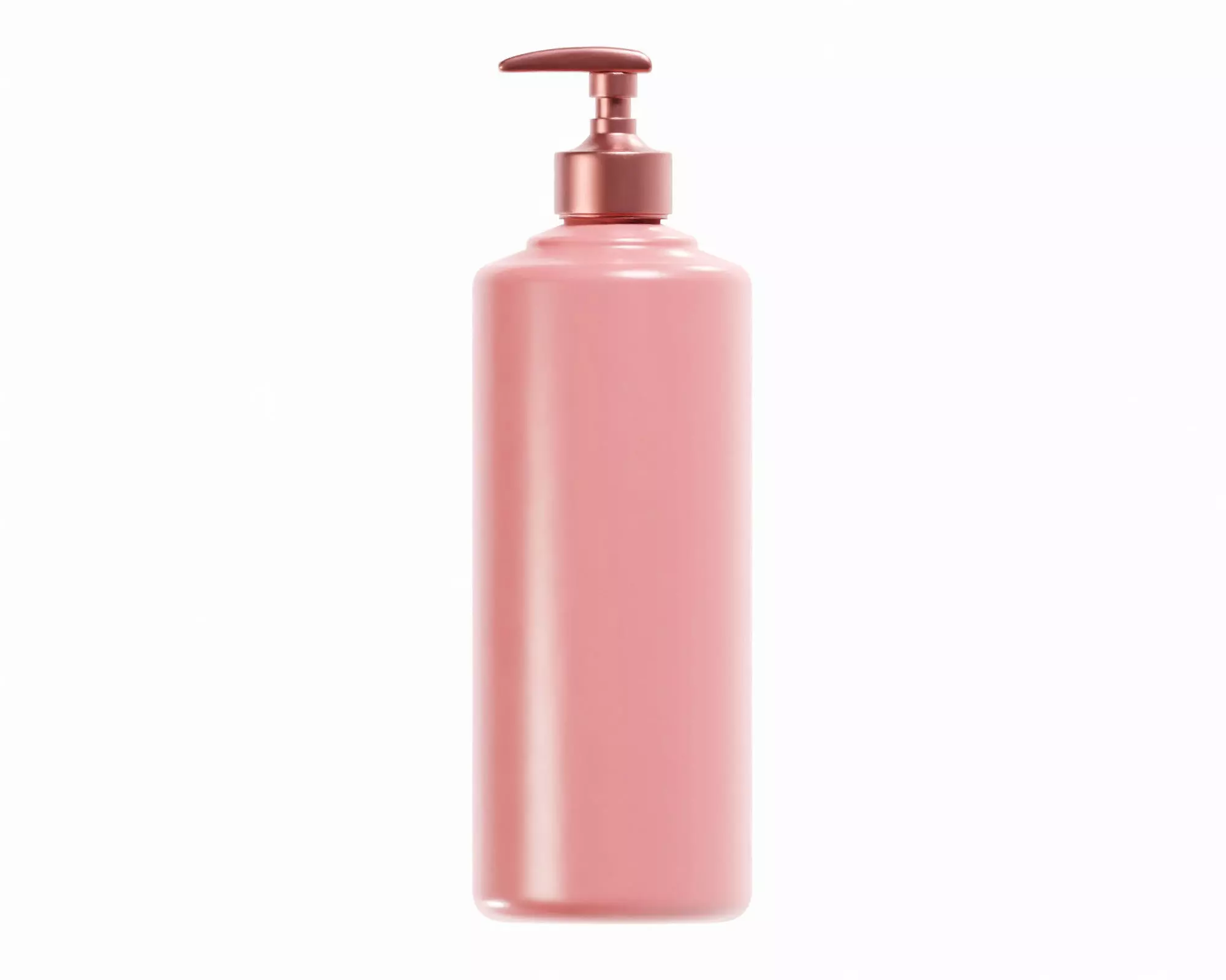 Lotion bottle Low-poly 3D model_0
