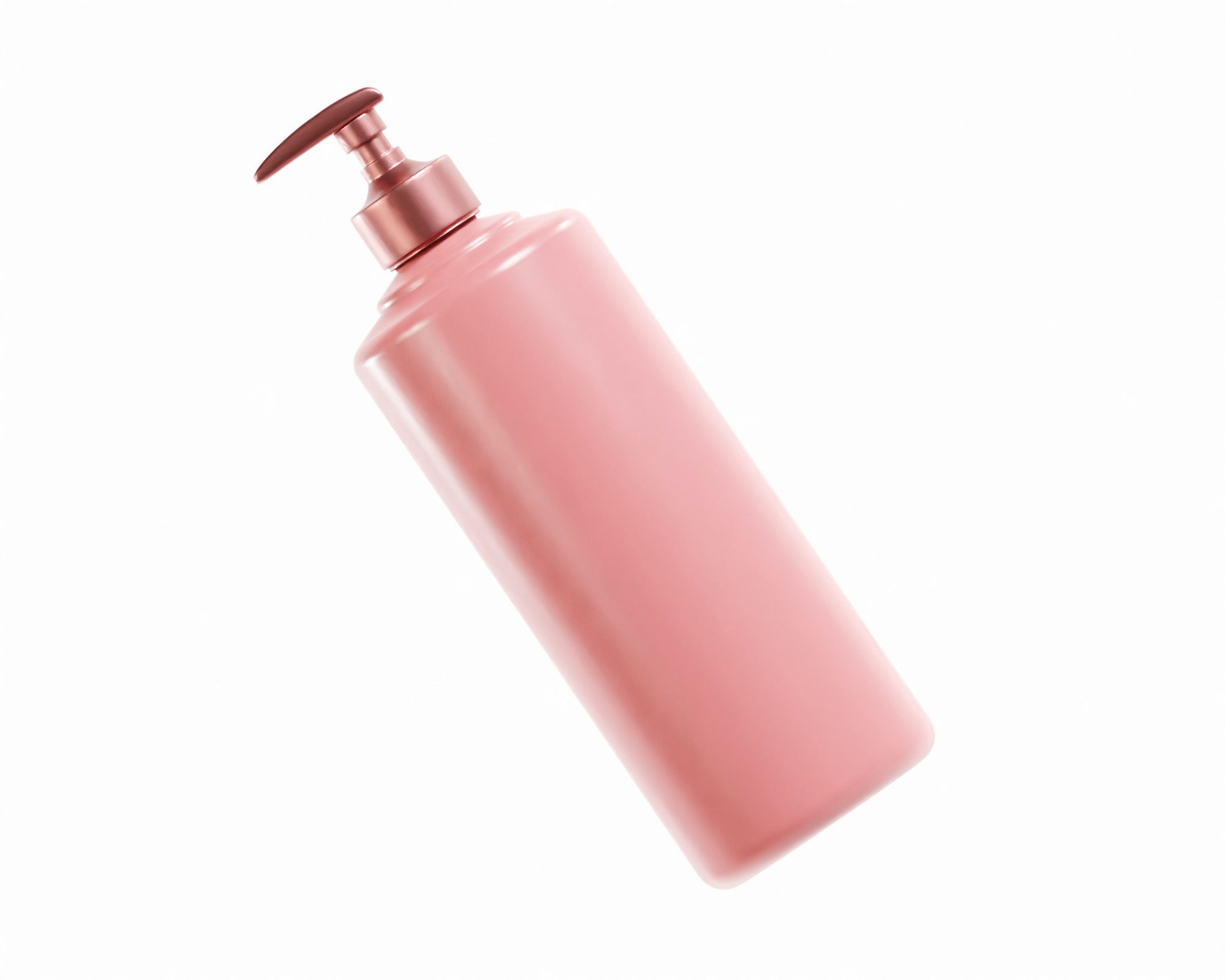 Lotion bottle Low-poly 3D model_2