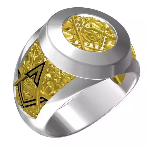 Antique Alfa G Diamond Wedding Ring