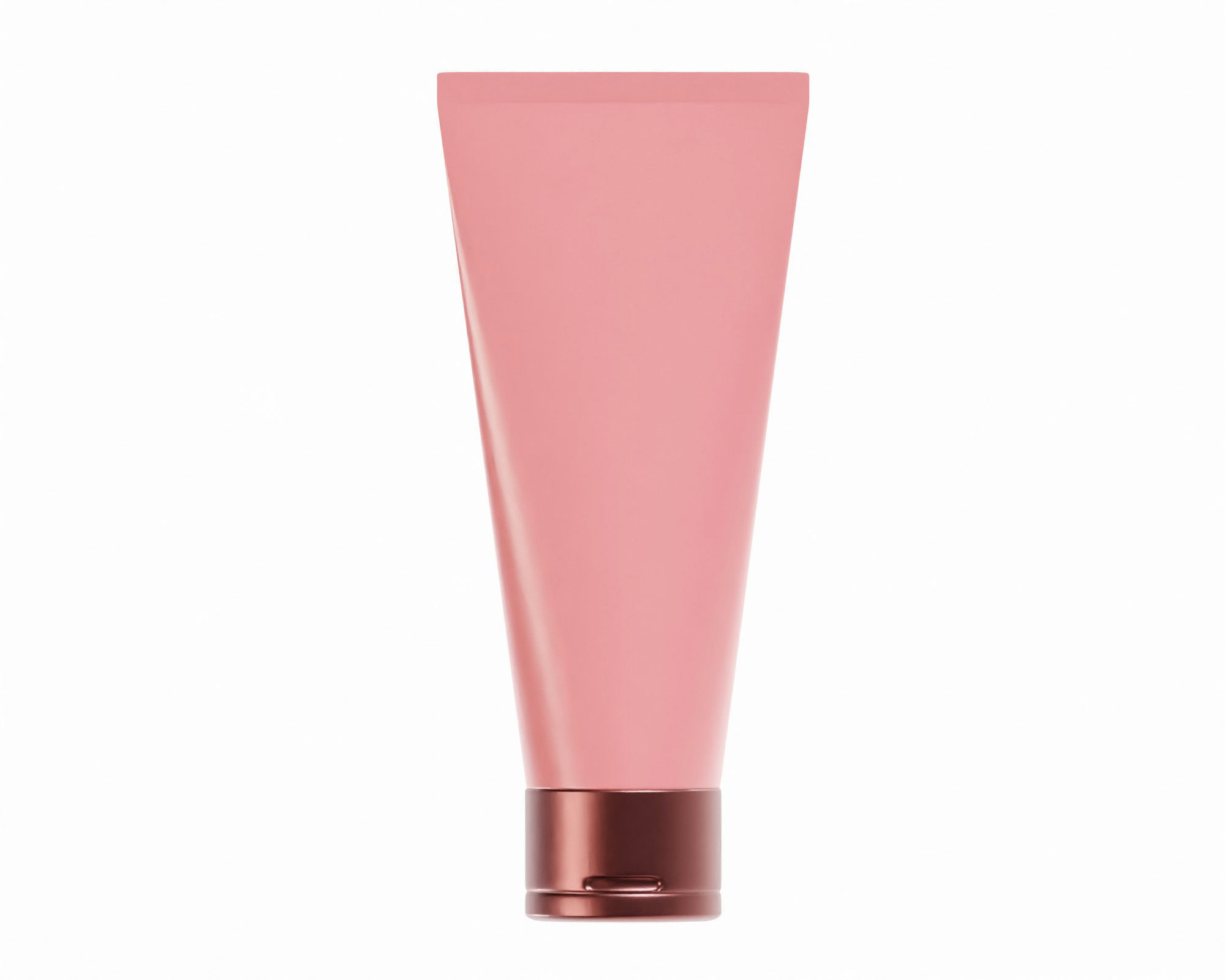 Cosmetic tube Low-poly 3D model_1