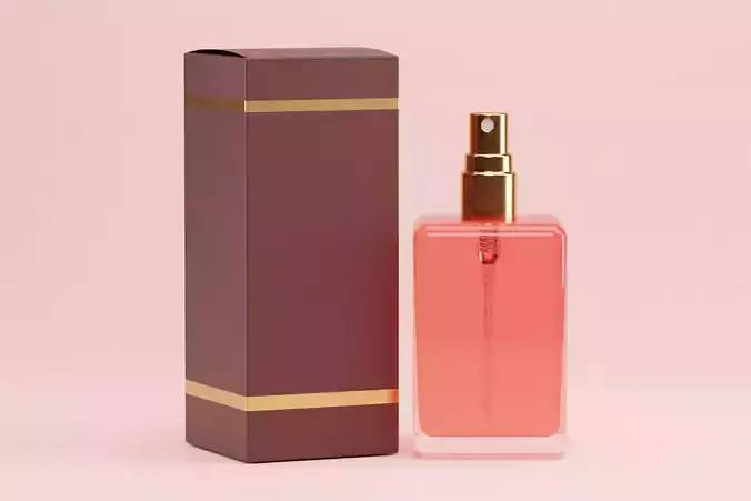Perfume Bottle Low-poly 3D model