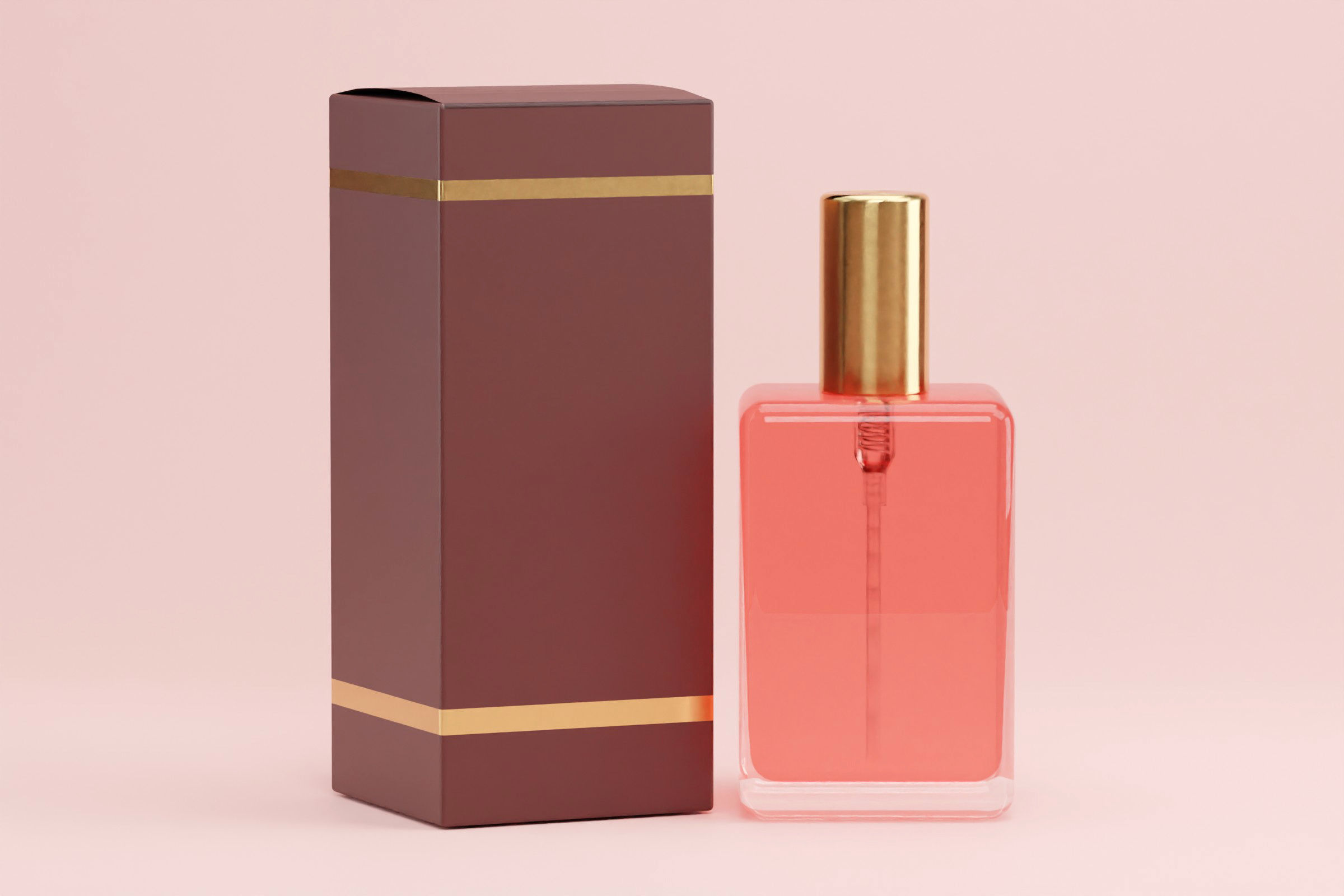 Perfume Bottle Low-poly 3D model_1
