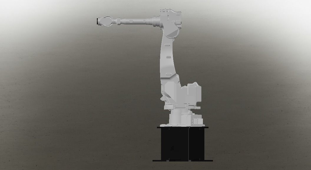 Nachi MC50 Robot W Stand Free 3D model_17