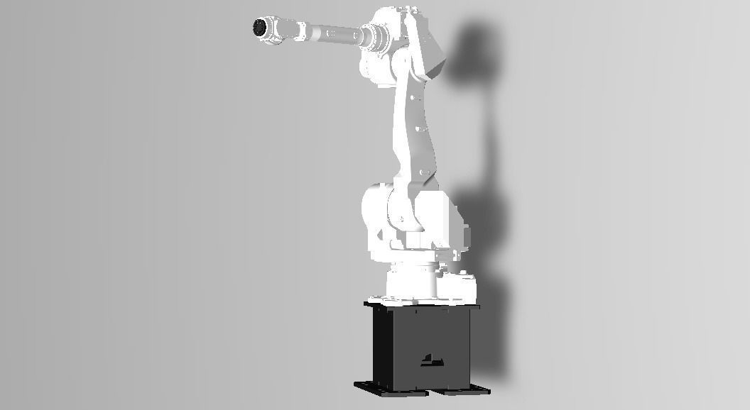 Nachi MC50 Robot W Stand Free 3D model_29