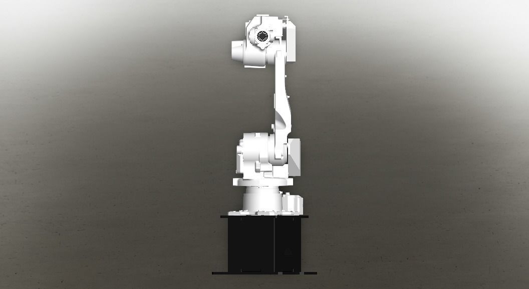 Nachi MC50 Robot W Stand Free 3D model_21