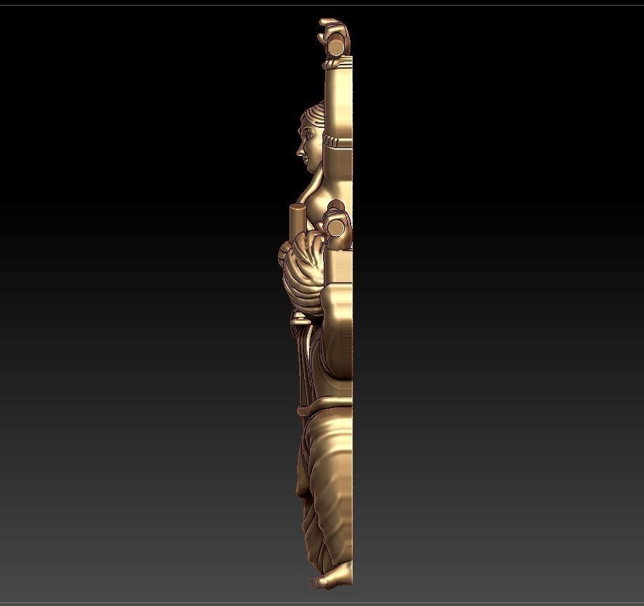 DHANDIYA DANCE PENDENT 3D print model_2