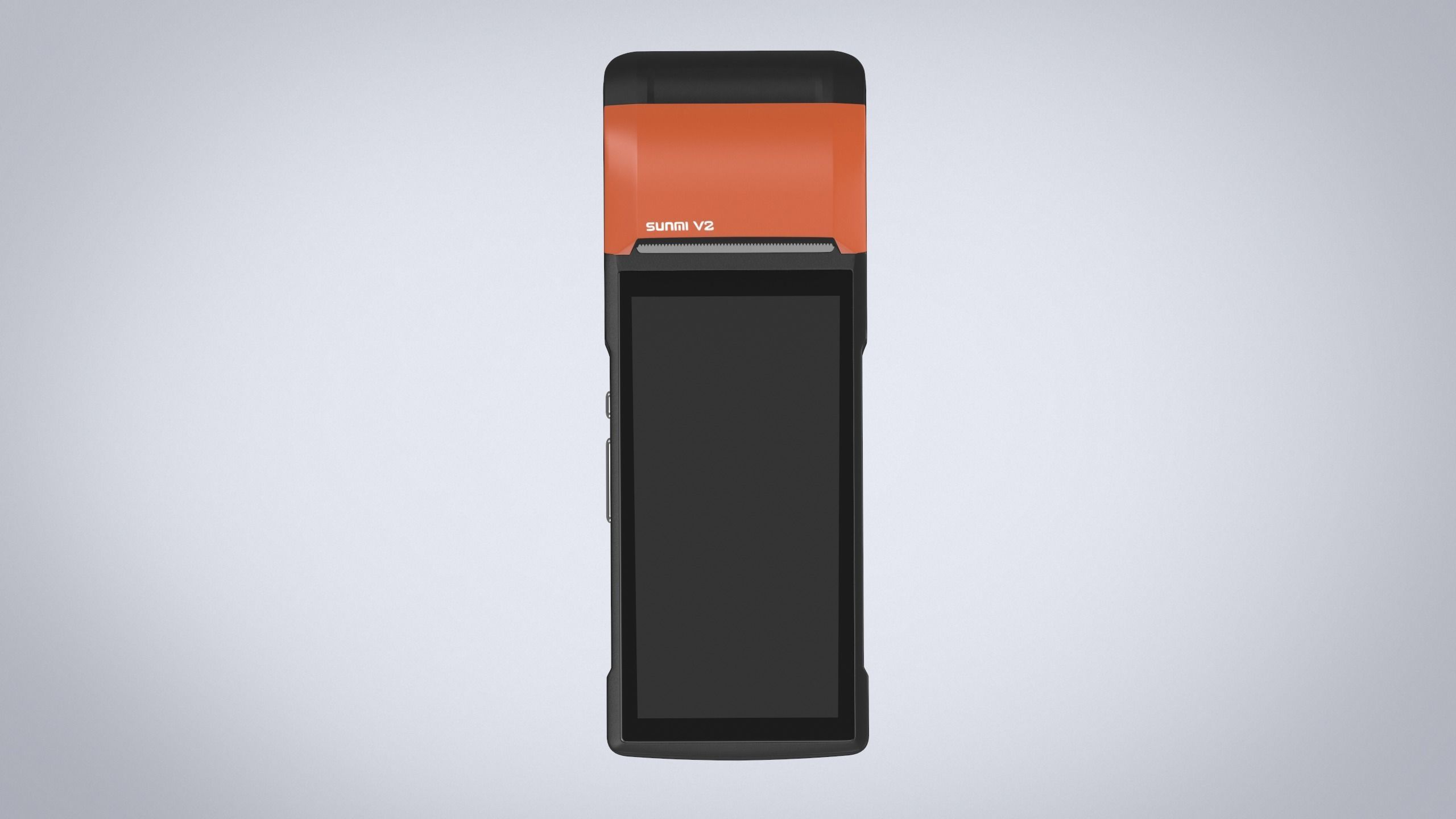 Card terminal POS sunmi v2 display  HD 3D model Low-poly 3D model_22